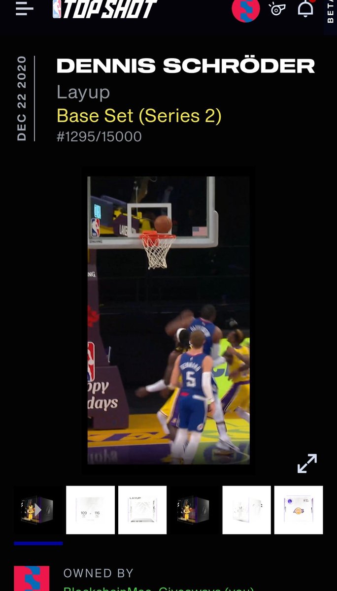 BlockChainMac's tweet image. 📢 NBA TopShot Giveaway! 

To enter: 👇

Follow @Blockchainmac

Like, Retweet &amp;amp; Tag a Friend.

One lucky person will win a @nbatopshot moment of DENNIS SCHRODER #1295/15000  

🔥Ends 15 Hours🔥

#NBATopShot #Giveaway