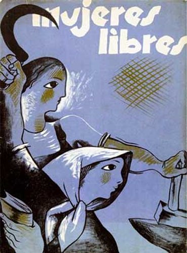 The 11th issue of the magazine of the anarchist women's organisation Mujeres Libres (1938 - "Free Women")  published I think in Barcelona. Complete issues here: cgt.org.es/revista-mujere…