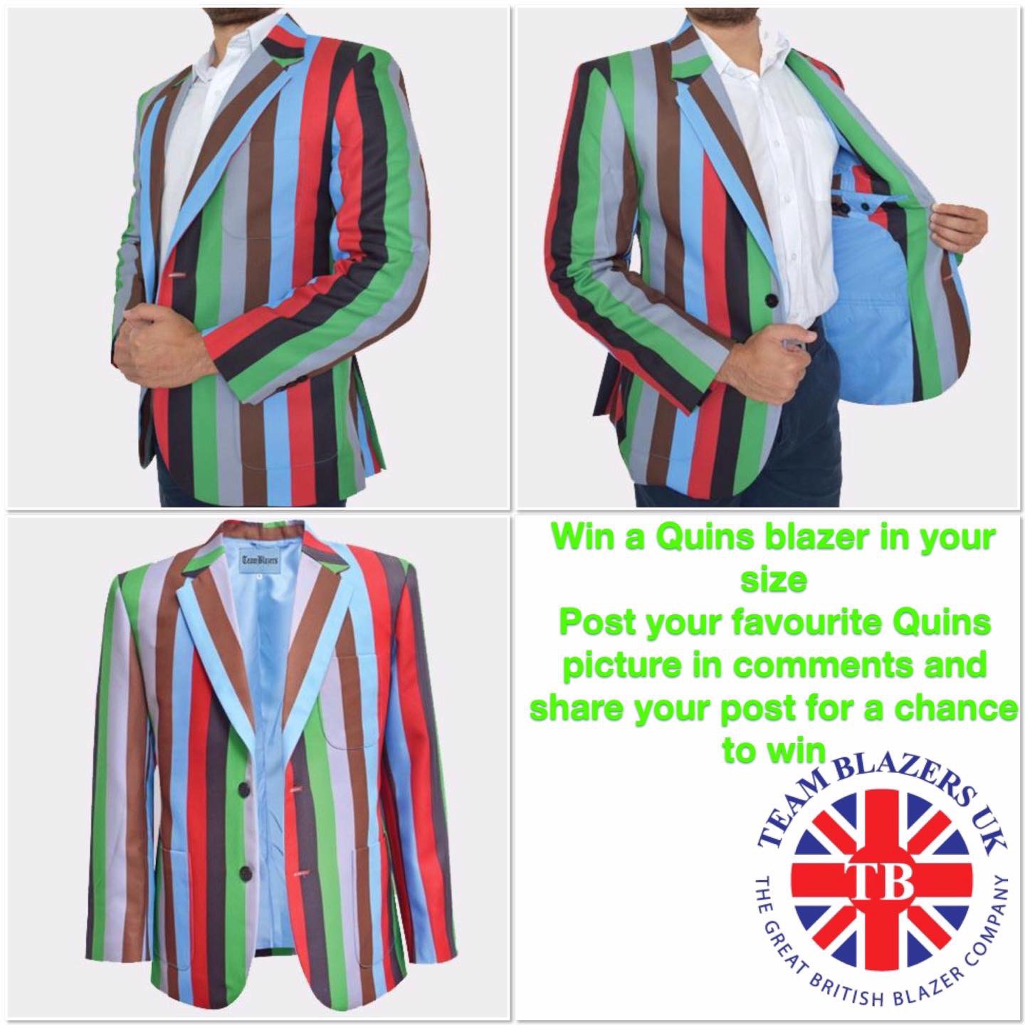Bath rugby on sale striped blazer