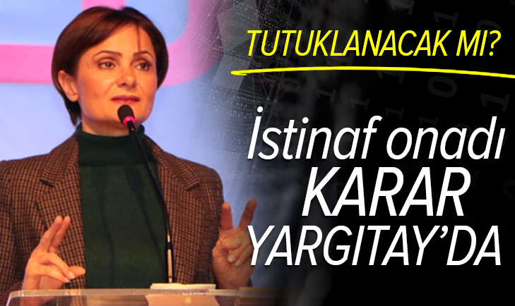 ahaber's tweet photo. İstinaf onadı, karar Yargıtay'da! Canan Kaftancıoğlu tutuklanacak mı?
https://t.co/C1EBKJOkNY https://t.co/bjhWuQTsd5