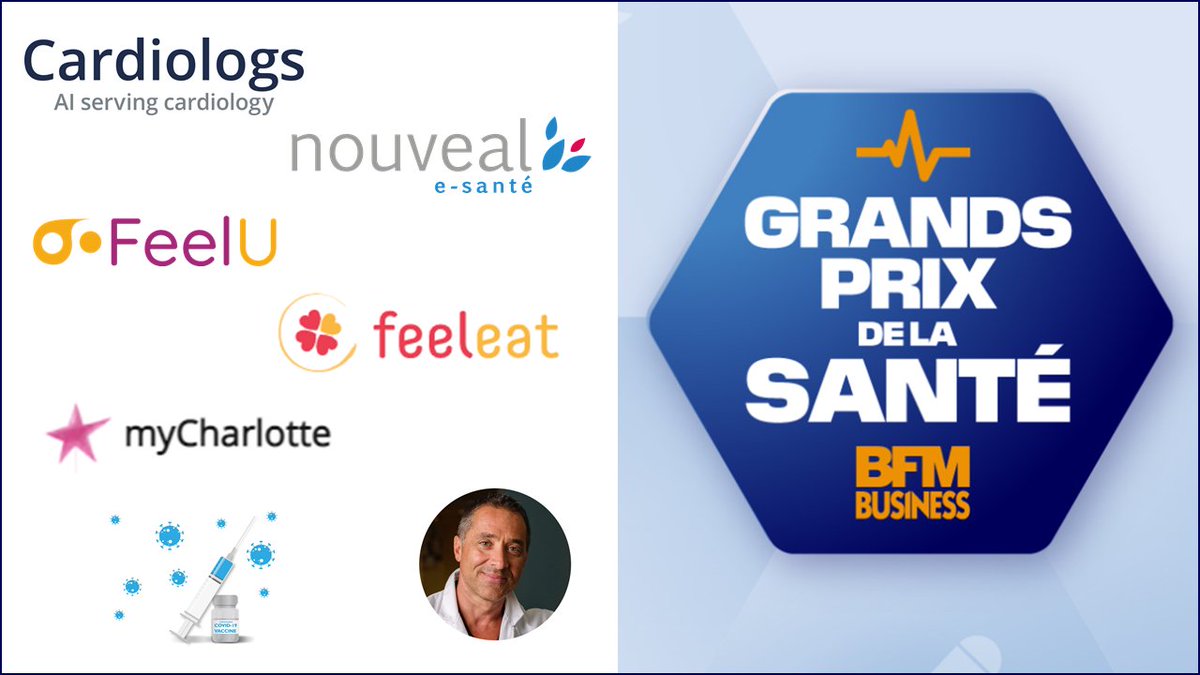 rteston's tweet photo. Grands Prix BFM Business de la santé : le verdict est tombé !
👉https://t.co/cy5j7w4Pe3
#hcsmeufr #grandsprixdelasante #checkupsante
Ravi d'avoir participé en tant que membre du jury https://t.co/lWWhqPyYeb