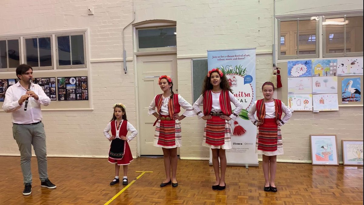 RodinaSydney's tweet photo. If you wish to enjoy the performances in slot 2 of Martenitsa Concert on 27 March 2021 book your free tickets here:
https://t.co/cads8lNUYH
TIME SLOT 2 - 4:00PM to 5:20PM
#PipperoQuintent
#burek!
#martenitsafestival #multiculturalnsw #freeevent #sydneylife #dance #dushabalkana https://t.co/9hOGTiRhTF