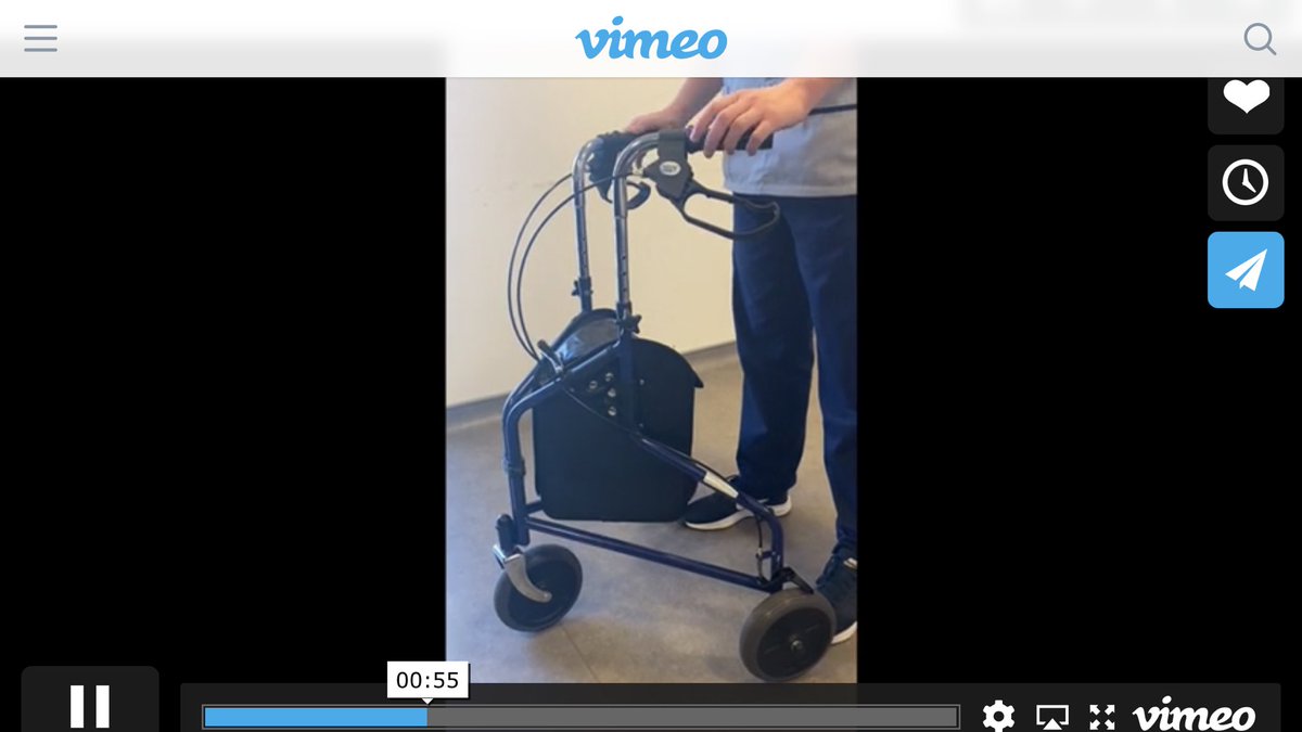 PhysAtHome_Edin's tweet photo. 🌟🌟Chk out this fantasticle walking aid Vimeo produced by Cormac&Maxine 😃 #FuturePhysio #PeerAssistedLearning #AHPPrBL placement with us #innovative 🤔#BeBrave 💪#BlendedLearning 🤝#LearningTogether 👏👏 #thankyou 🙏 👀 👉👉 https://t.co/Pll4FvhZHi https://t.co/9G26DLDo5b