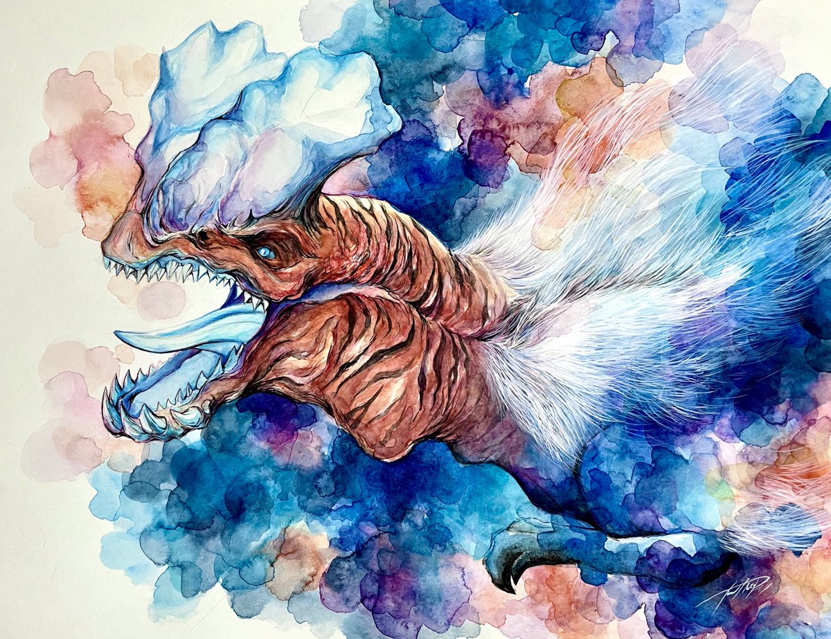 「モンスターハンターRISE⚔️
発売まであと( 'ω'o[ 3日 ]o
#カムラ」|Minori👑のイラスト