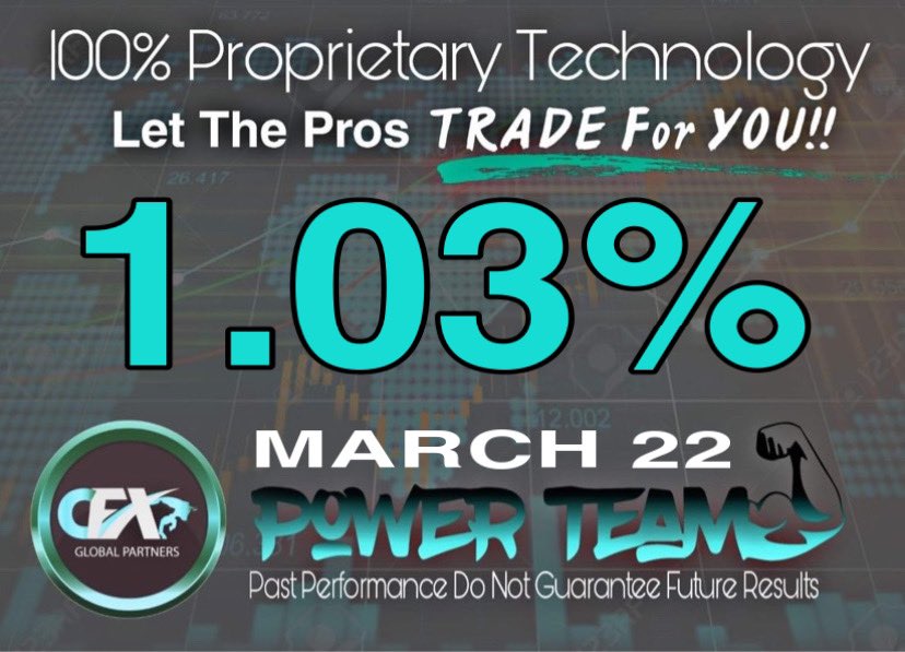 cashfxtrader's tweet photo. WOW!! Crazy Returns

1.03% ROI on your investment for 22/03/2021

Great result from the team- join now and get these results every single Weekday!!

#forex #forextrading #bitcoin #Crypto #workingfromhome #business

PM me NOW for more details to be part of this fantastic journey. https://t.co/epwErJM1Ph