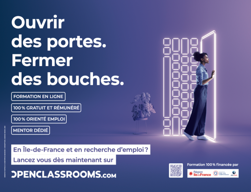 p_dubuc's tweet photo. Très fier de la 1re campagne de #publicité grand public d'@OCFrance ! Notre mission de “rendre l’éducation accessible à tous” franchit un nouveau cap pour aider les demandeurs d’emploi à choisir la bonne formation financée et rémunérée qui les conduira vers un emploi qualifié. https://t.co/60KhHe8dO9