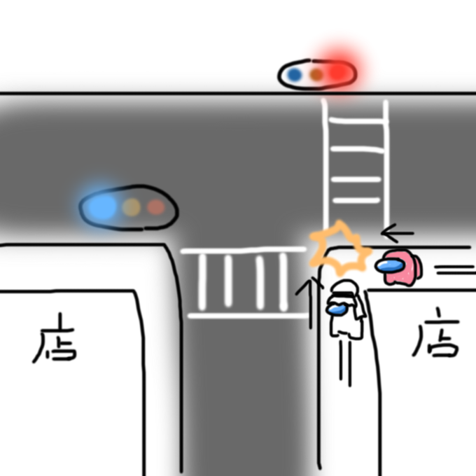 曲がり角のtwitterイラスト検索結果