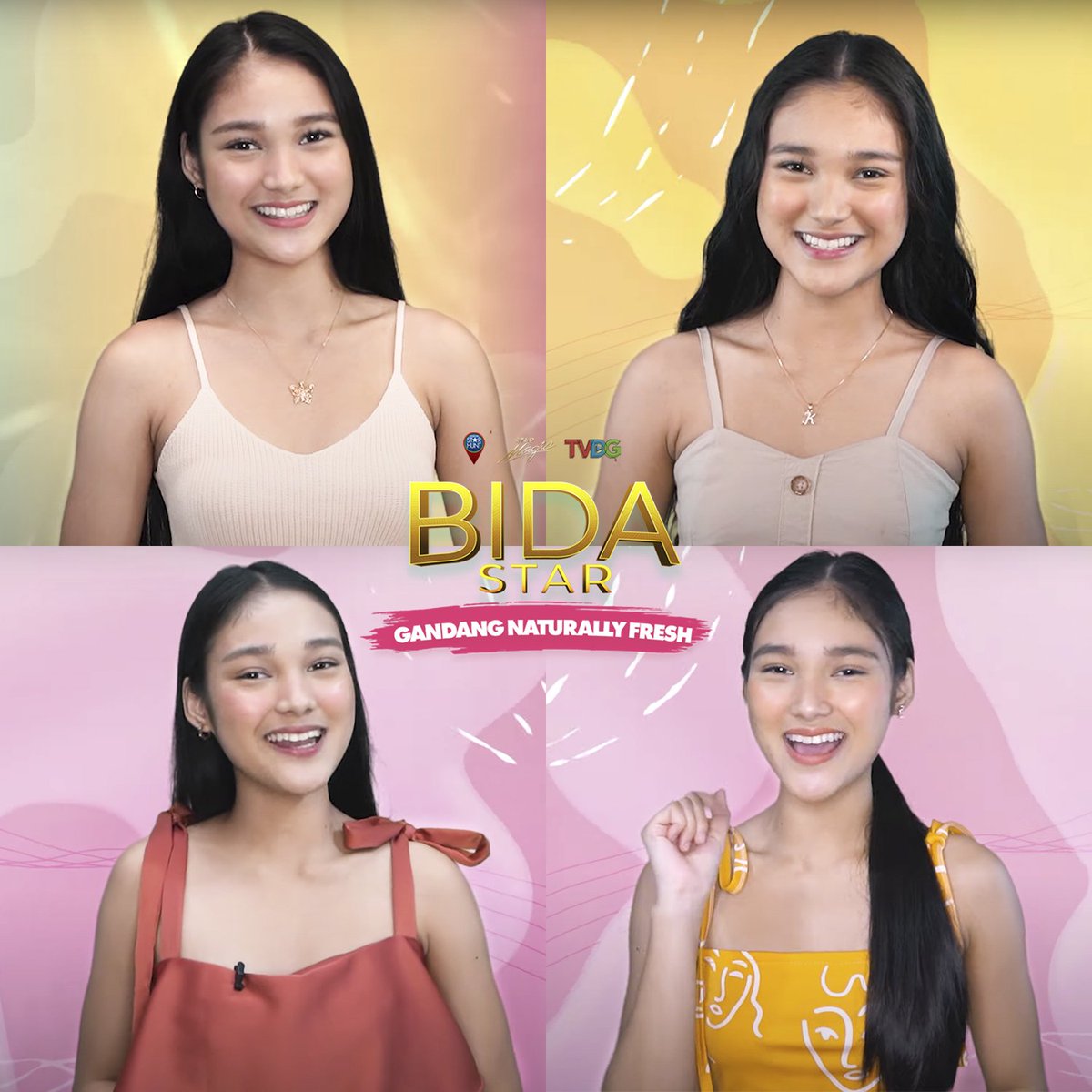 starhuntabscbn's tweet photo. UMAAPAW ANG FRESHNESS, OPO. 

May bagong episode ulit ng Bida Star #GandangNaturallyFresh bukas! Pero while waiting, throwback muna tayo sa nakaraang eps at mag-binge-watch para mahawaan ng freshness!

  RT this thread for clear skin 😂✨ https://t.co/vfwxRKKoo8