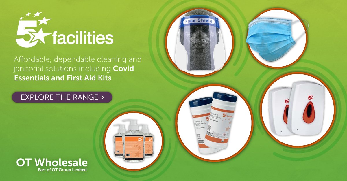 Dependable and affordable #facilities solutions - including COVID essentials and First Aid Kits. Discover the full 5 Star™ Facilities range today >> soamp.li/fkZq 

#OfficeSupplies #OfficeProducts #FacMan