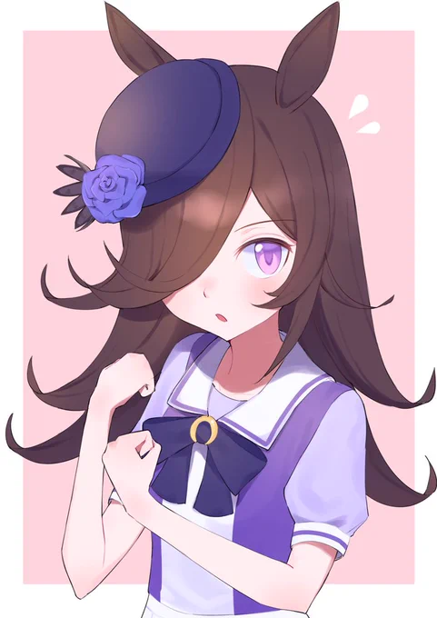ライスちゃんを描きました #ウマ娘 #ライスシャワー 
