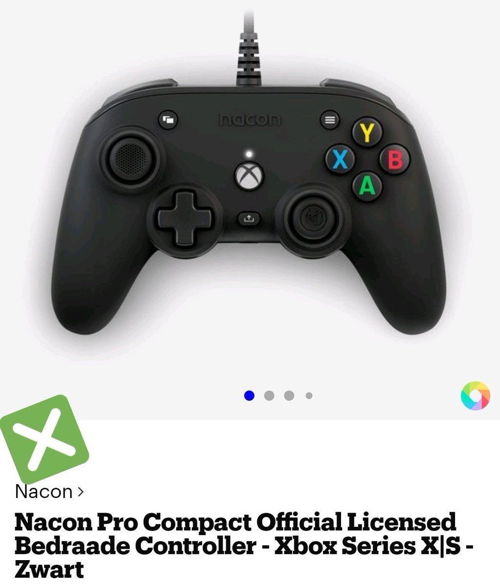 Patjeuh_070's tweet image. Last Sunday I received a gift card from my brother in law and now I got myself this new Nacon Pro Controller saw some great things about so why not give it a try 👌 #XboxSeriesX #naconprocompact