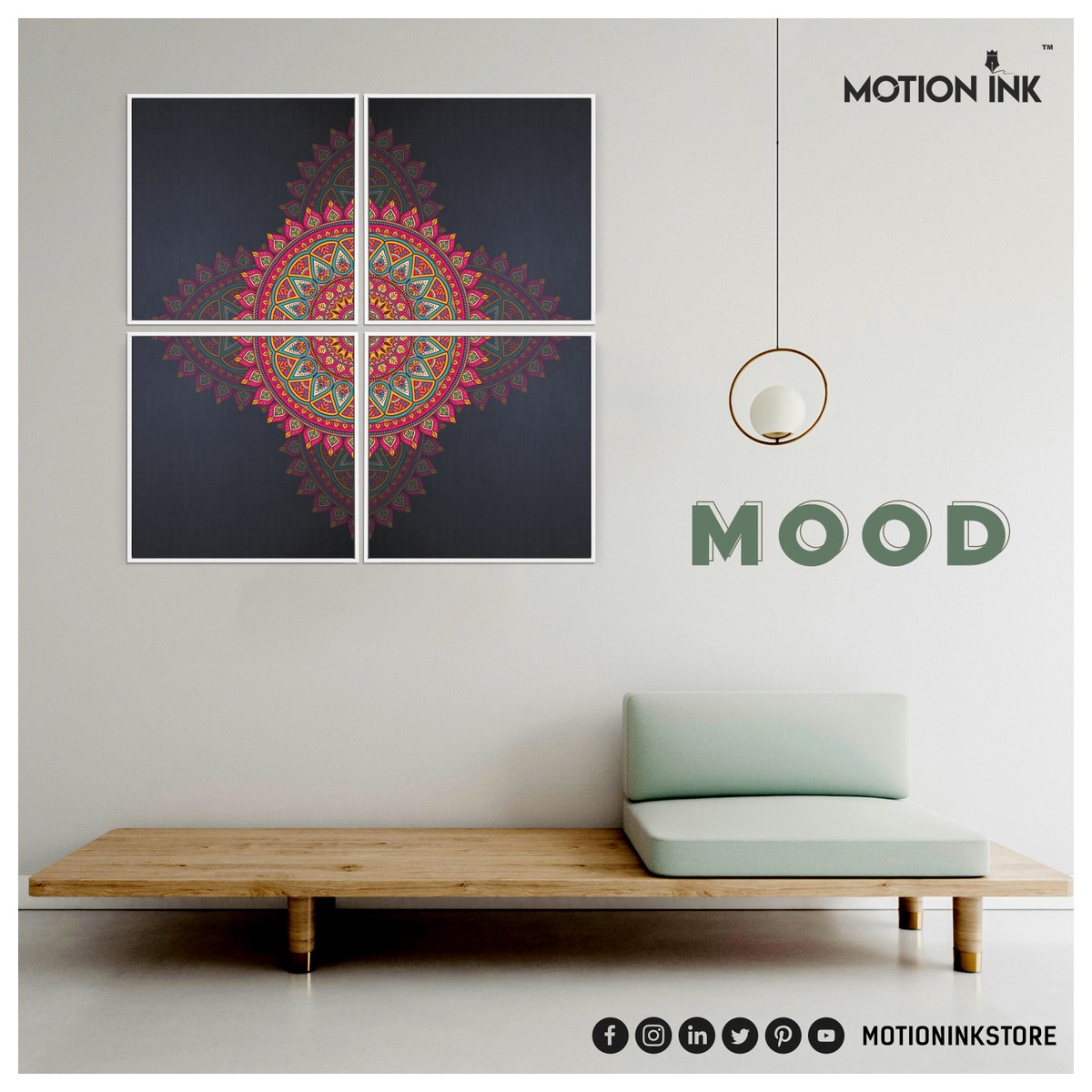 motioninkstore's tweet photo. Confused ...? What to put on your extra-large wall. Classic canvas art could be the best choice ... This is Canvas Art which is divided into four parts.. https://t.co/dJHhdk1Afc