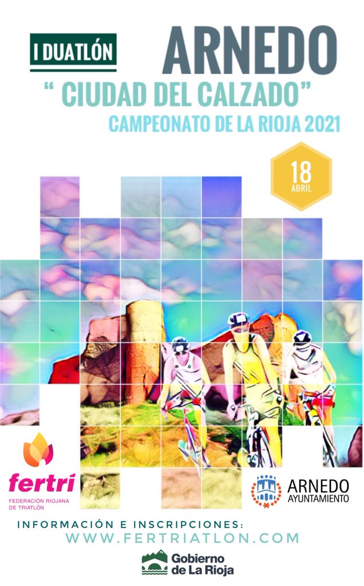 Abiertas las INSCRIPCIONES para el Duatlón de Arnedo!!!! FEDÉRATE, Compite y DISFRUTA de este gran deporte!! Más información e inscripciones: fertriatlon.com/calendario/