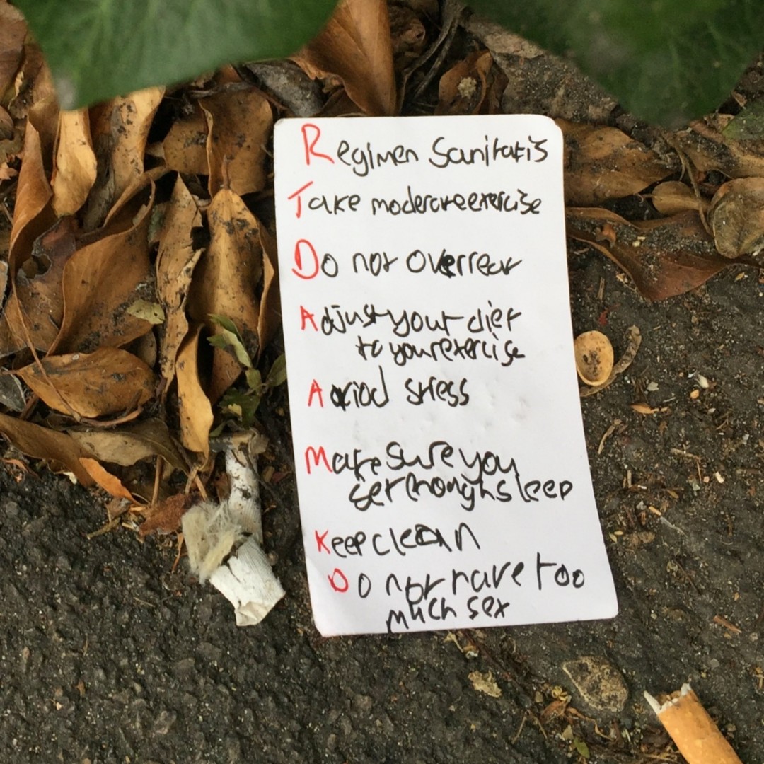 hb_oneill's tweet photo. Philosophy in the Shrubbery 

#signsofourtimes https://t.co/5qAPc4oxim