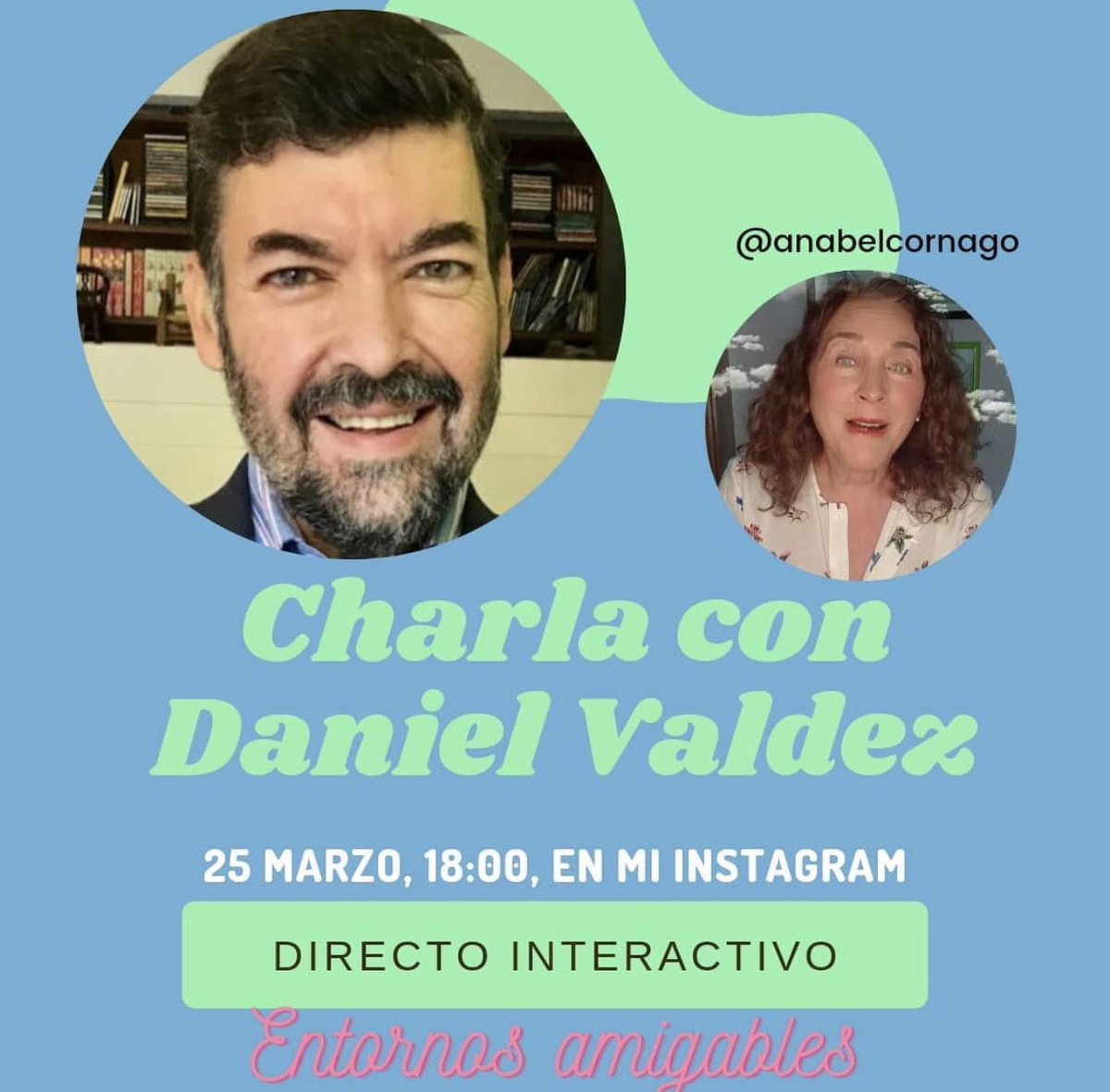 DanielValdezOk's tweet photo. ¡Charla interactiva con @AnabelCornago y quienes quieran participar! Nos encontramos el 25 de Marzo a las 18 hs (España) #autismo #asperger #tea #cea #atenciontemprana #desarrollo #romperbarreras #inclusionplena #CODDA #apoyos #contextosamigables #diamundialdelautismo #2A https://t.co/3MIv26obk1