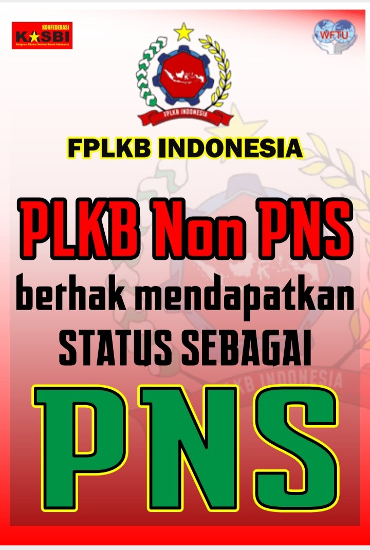 unang_sunarno's tweet photo. Belasan tahun ribuan Petugas Lapangan Keluarga Berencana (PLKB) tak ada kejelasan status kerja, dan gaji masih di bawah UMK. 

Stop Diskriminasi terhadap PLKB!

PLKB berhak menjadi PNS!

@KasbiIndo @KomnasPerempuan @BidanPTTBersatu @HumasBKKBN @KSPgoid @Kemendagri_RI @AndiePeci https://t.co/3Urs6LIkrM