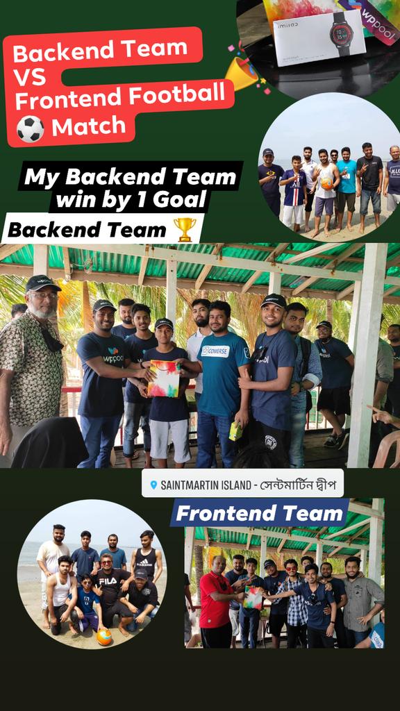 salmanahmedcse's tweet photo. #WPPool Annual Tour - Sant Martin 🎉🎉🎊⚽🏆
#wpdarkmode Team https://t.co/DAY7JgP0Kj