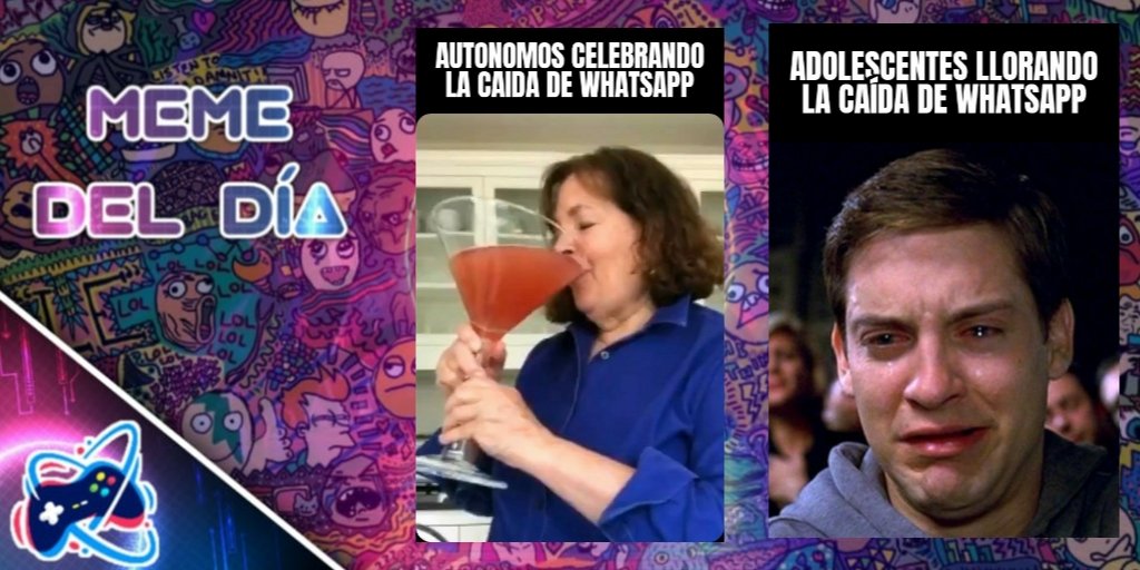 🤡🤡🤡 MEME DEL DÍA 🤡🤡🤡

CUANDO TE DAS CUENTA DE QUE TE HAS HECHO MAYOR...

Cae #whatsapp #gmail #instagram #tiktok y disfrutas de tu tiempo libre

 #memedeldia #memes #gamergirl #gamer #gaming #games #memesvideojuegos #diversion #humor