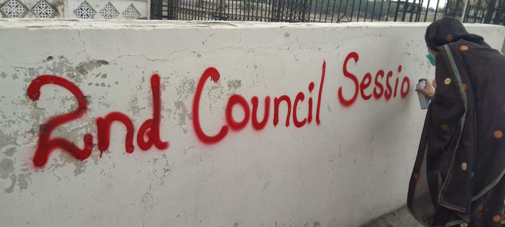 بلوچ اسٹوڈنٹس ایکشن کمیٹی شال زون کی جانب سے شال کے مین بازار اور مختلف عوامی مقامات پر تنظیم کے دوسرے مرکزی کونسل سیشن کے حوالے سے وال چاکنگ کیا گیا۔
#2ndCouncilSessionOfBSAC