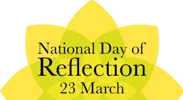LeedsHospitals's tweet photo. Today we will be supporting #DayofReflection marking one year since the first UK lockdown and an opportunity for us to reflect on our collective loss, support those who have been bereaved and hope for the future. https://t.co/nQm8j7vNGr