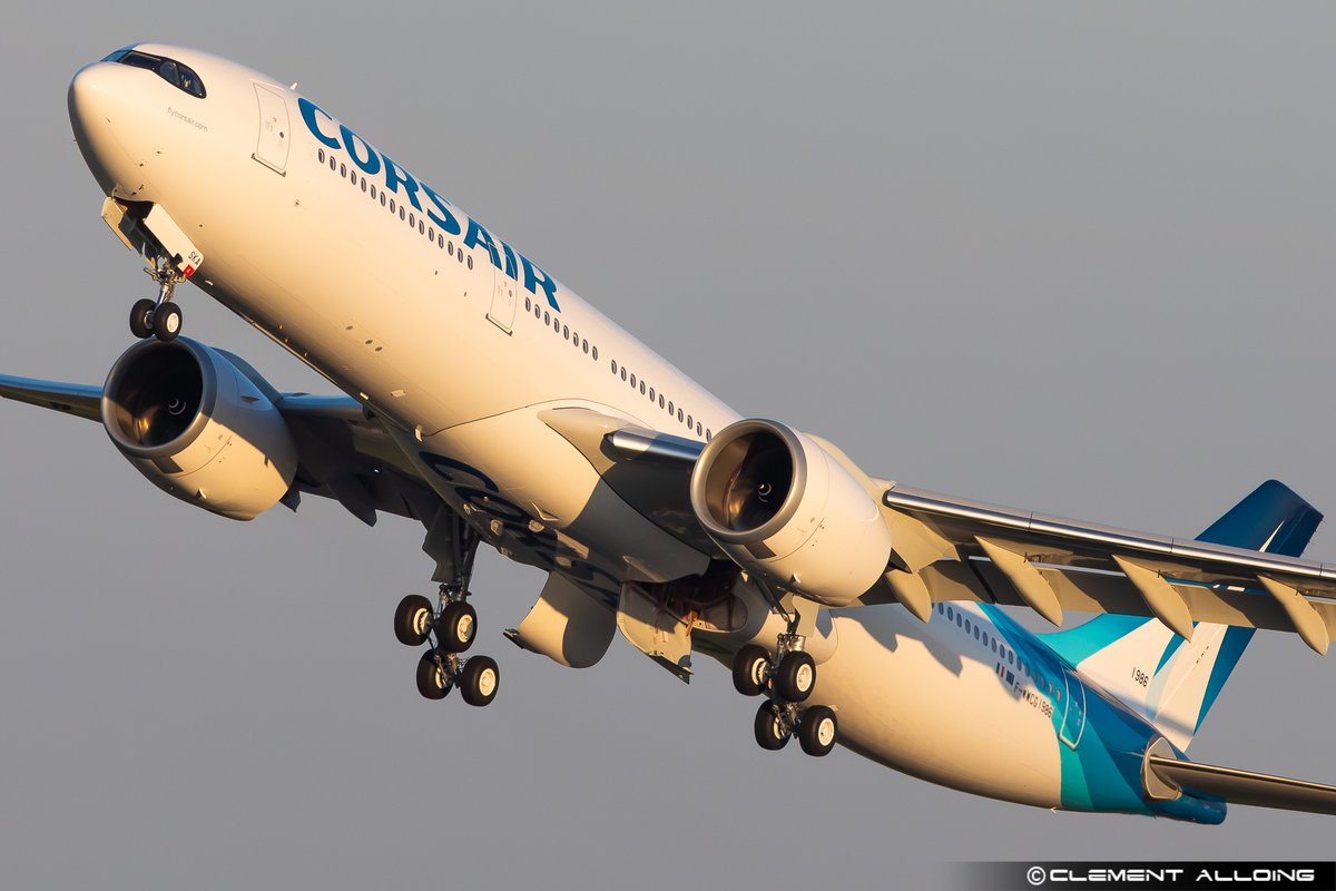 CAlloing's tweet photo. 2nd @Airbus #A330neo #A339 for @CorsairFr @CorsairNewsRoom during her third test flight at #Toulouse yesterday afternoon #FHSKA #avgeeks #avgeek #A330lovers https://t.co/eBeBWq8BhU