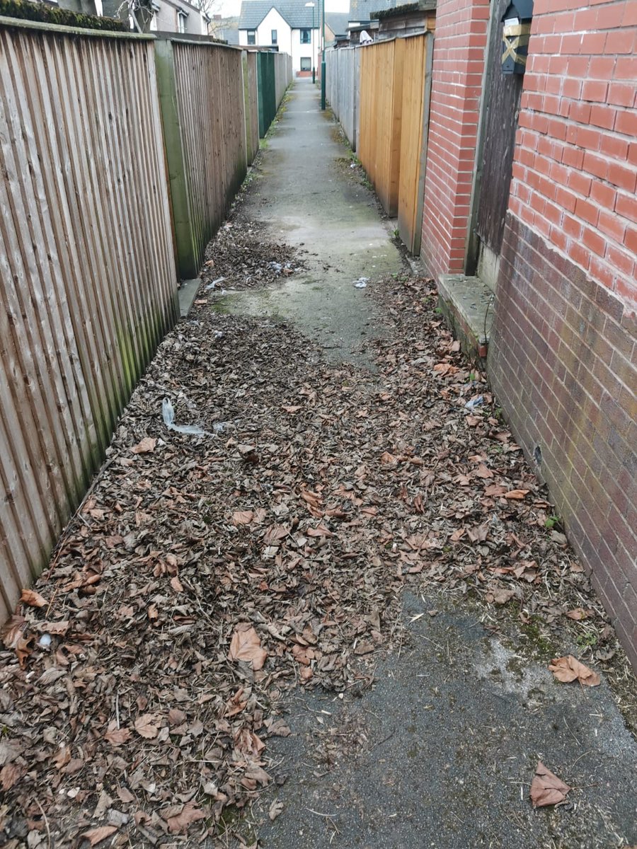 StAnnsMapperley's tweet photo. Complaint  came through for limmen gardens  alleyway before  team arrived https://t.co/0rTWeCQDLQ