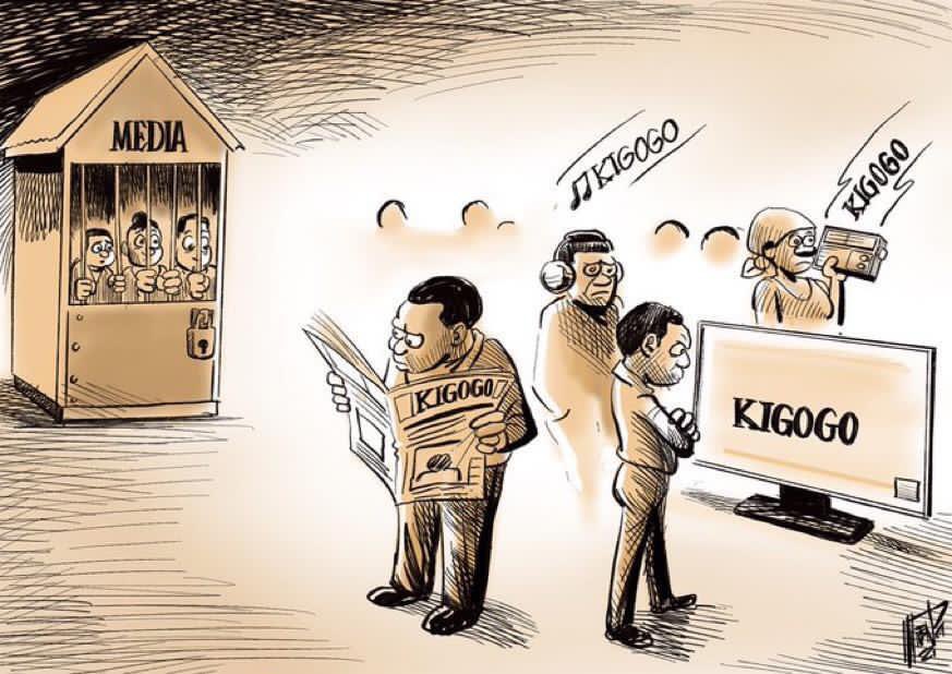 HecheJohn's tweet image. Media ya Tanzani mjitafakari sana..