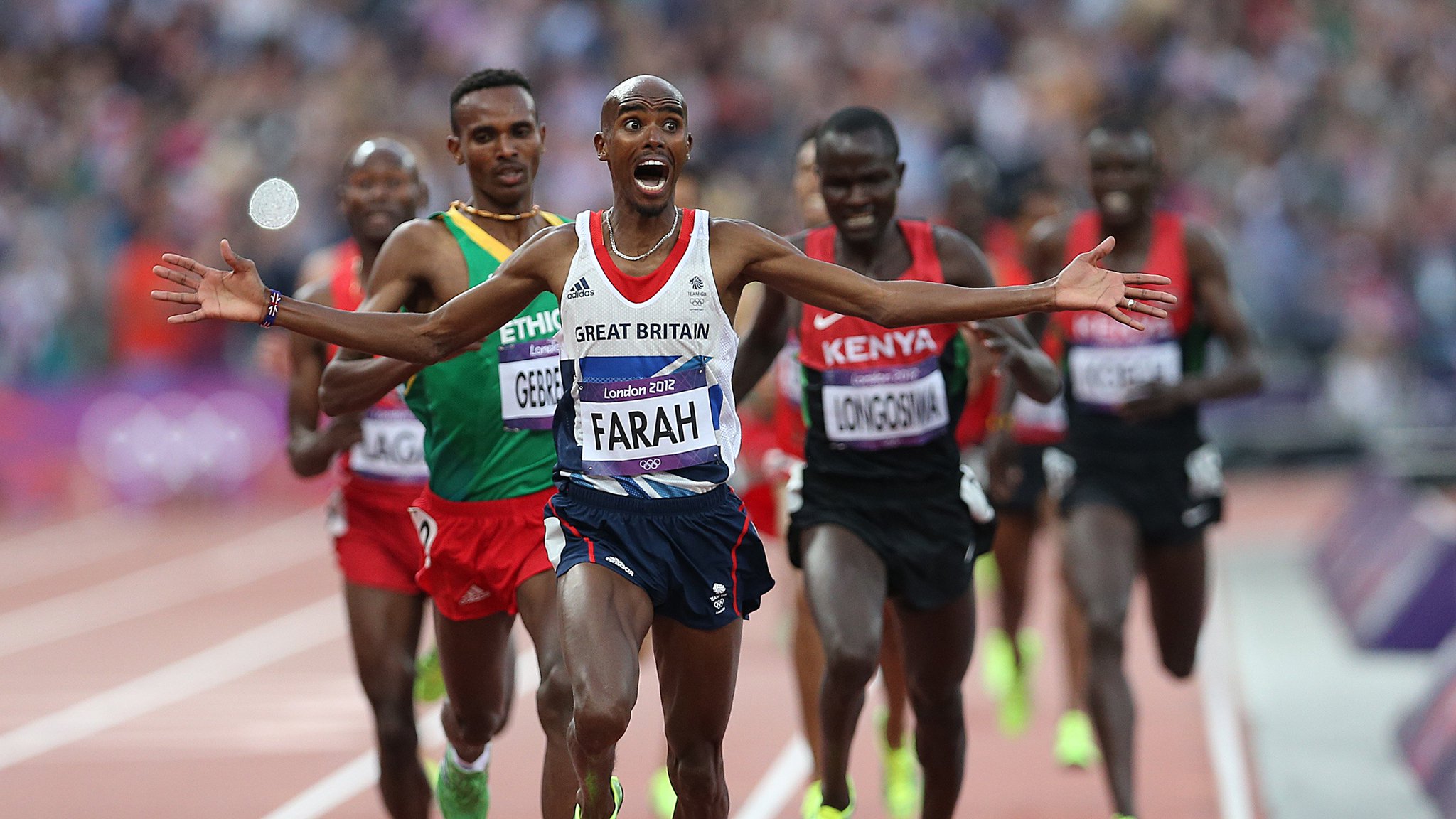 Happy birthday to an Olympic legend. Sir Mo Farah is 38 today.     