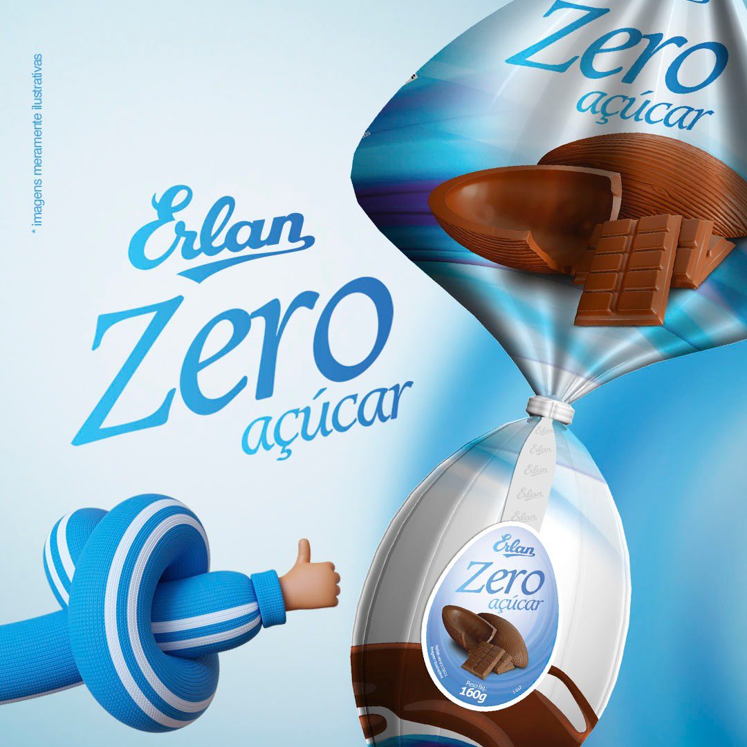 RosalinaVilela's tweet photo. Pra quem acha que já é doce o suficiente 😉 #ovodepascoa #zeroacucar #chocolate #chocolatelovers @erlanfoods #pascoa2021 https://t.co/4wpEJM4GOW