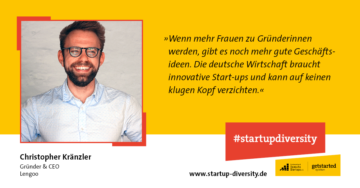 Deutschland braucht mehr #startupdiversity!

Unterstütze das Positionspapier jetzt auf startup-diversity.de 

Danke an <a href="/Bitkom_Startup/">Get Started</a> und alle Unterstützer:innen dafür, dass sie diesem wichtigen Thema die Aufmerksamkeit zukommen lassen, die es verdient!