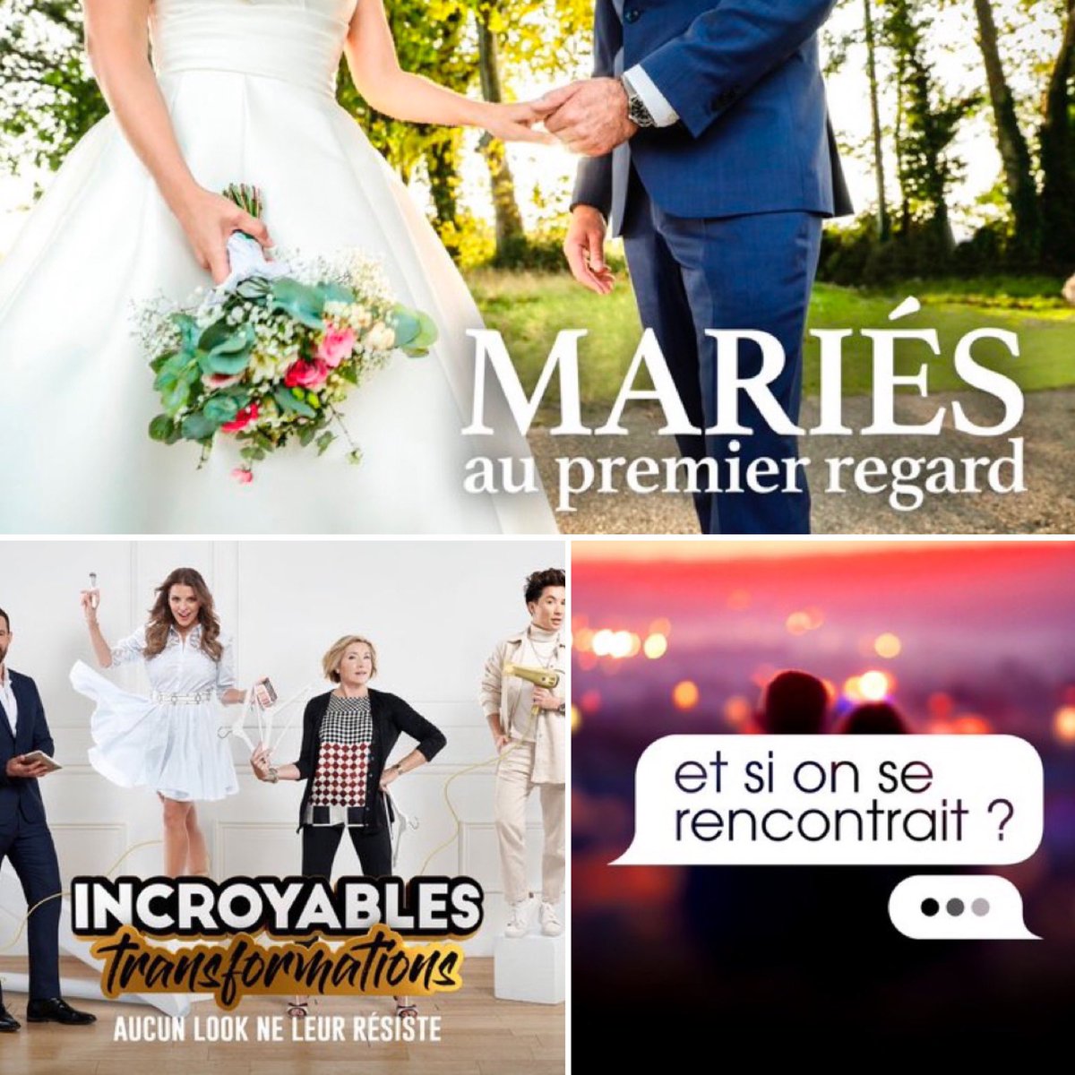 CCauderlier's tweet photo. Quelle journée!! 
🏆 Record de saison 4+ pour #MAPR (2.7M / 13%)
🏆 Lancement canon pour #Etsionserencontrait, leader 4+ (15%) FRDA -50 (21%) et -50 ans (21%)
🏆 Le succès qui continue pour #IncroyablesTransformations avec une 2ème perf. historique sur les FRDA-50 (21%). https://t.co/fUb8OATHET