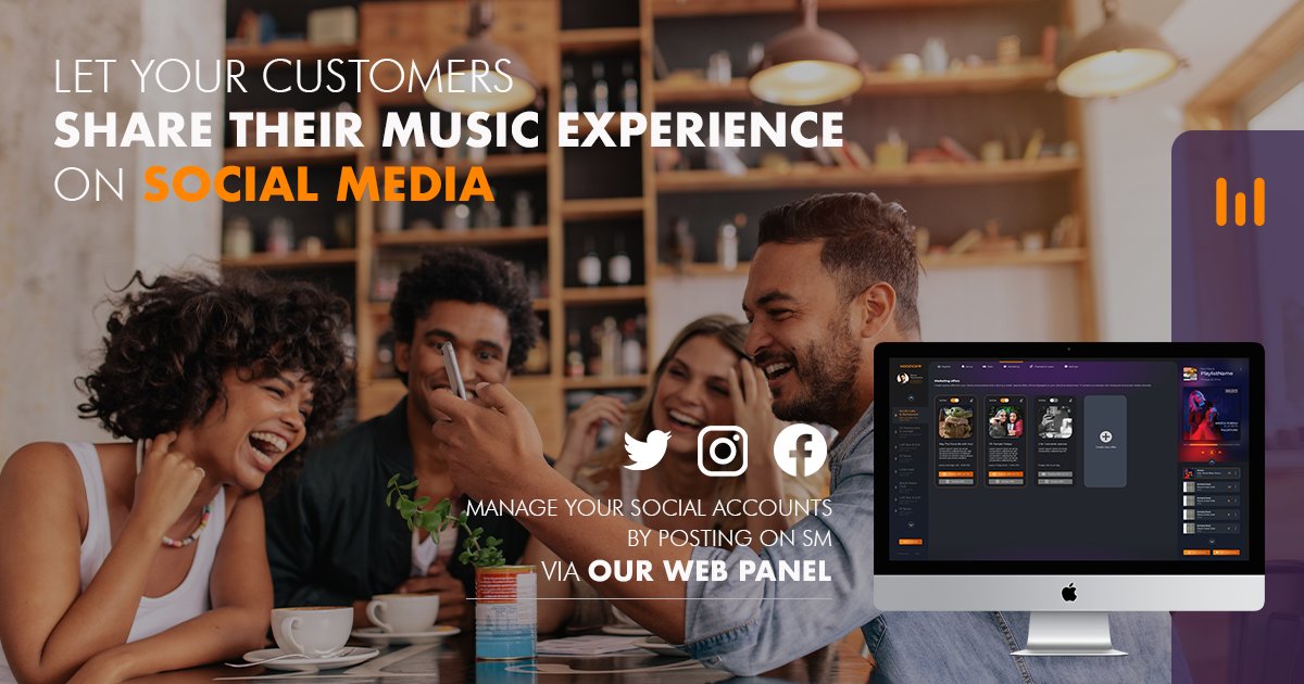 Moozicore's tweet photo. Manage the business social media channels in our WebPanel 💻 Let your customers ‼️ GO LIVE ‼️ and share their music 🎼 experience with the Moozicore App 📱
.
.
#Moozicore #app #music #musicapp #golive #socialmedia #share #musicexperience #manage https://t.co/rmjjPg6Z0V