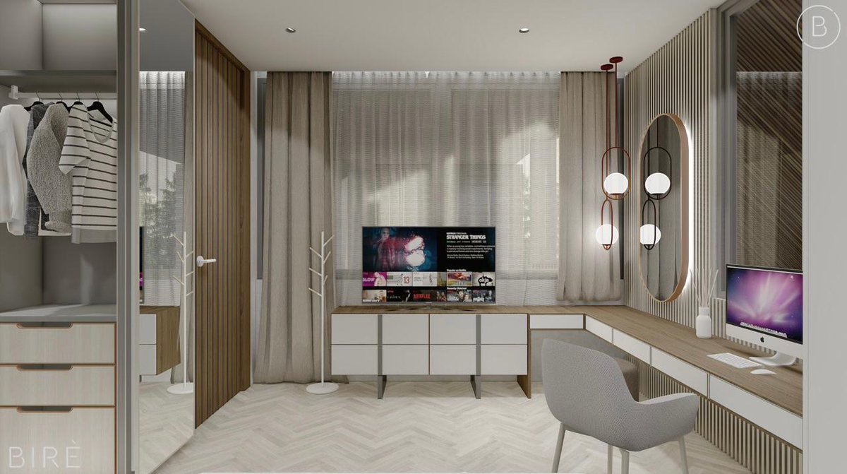 Bire_Studio's tweet photo. Bright and cozy | A bright interior feels pristine and modern. With a touch of medium dark wood compliments the white element.
#birestudio #desainarsitektur #interiordesign #modernhomedesign #dreamhouse #modernarchitecture #luxuryhome #privatehouse #arsitekindonesia https://t.co/FPrW2YrtgN