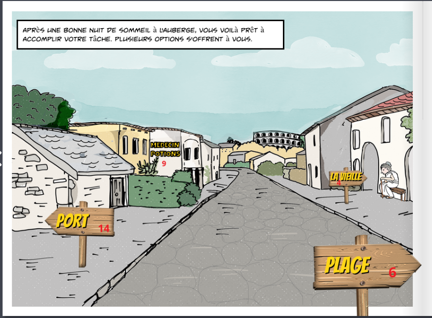 "Le livre dont vous êtes le héros » prend forme ! 📖 Retrouvez cet exemple et les conseils pour mener cette activité, lors de la formation proposée par @Canope_25 et @Canope_39 le 7 avril ➡️reseau-canope.fr/service/imagin…