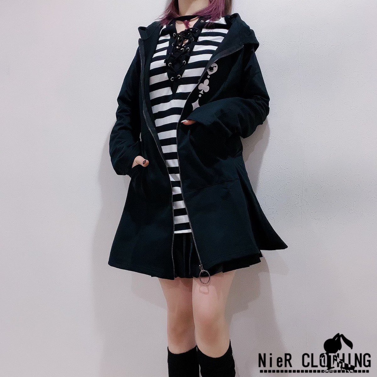 NieR_tokyo's tweet photo. 🎁本日〆切プレゼント企画🎁

NieR STYLISH BLACK ZIPコート【LADIES】

🎁3名様にプレゼント🎁

◼応募方法
フォロー(@NieR_tokyo) &amp; RT
◼締切〆  本日24時

※鍵垢の方も対象内です。
こちらの商品は〆切後販売予定となります。
是非ご参加ください🙇‍♂️🙇‍♀️ https://t.co/WYHmGkwhsx