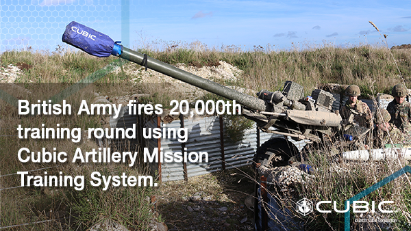 The <a href="/BritishArmy/">British Army 🇬🇧</a>,  Royal School of Artillery recently achieved an important milestone – it fired the 20,000th round of synthetic training ammunition using Cubic’s Artillery Mission Training System. 
cubic.com/news-events/bl…

#defenceindustry #defencetraining #wearecubic #LVC #blog