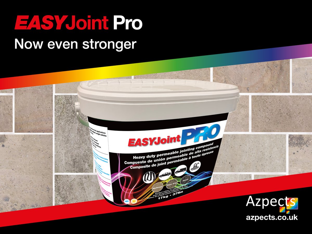 #TipTuesday
For your heavy-duty jointing needs, don't forget #EASYJoint PRO!
With extra strength and durability, EASYJoint PRO is also suitable for areas with pedestrian traffic and light/medium vehicles.
Check our your local #buildersmerchant today
#landscaping #hardscaping #PRO