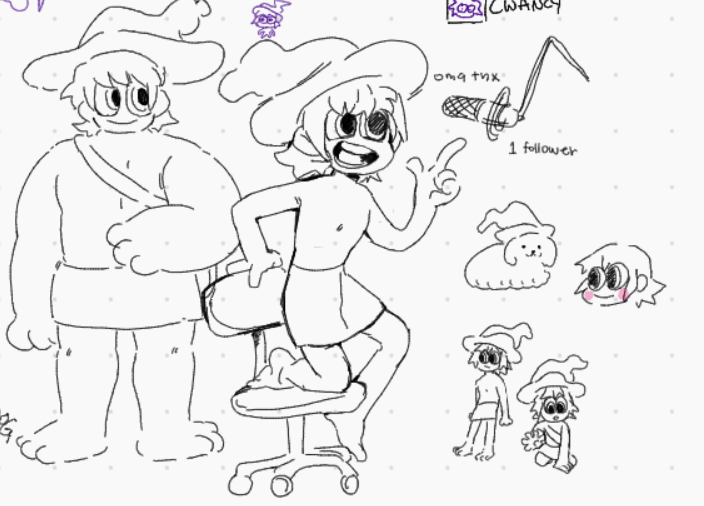 doodles me @kiwadraws @julesubee did self indulgent clancy doodles 
