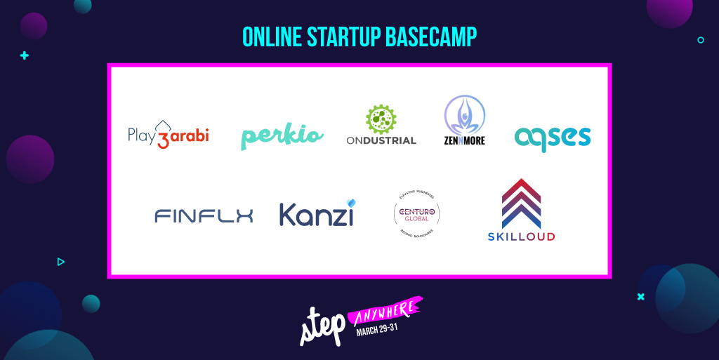 Step (@stepconference) on Twitter photo Happy to announce some of the startups showcasing at the Step Anywhere 2021 Online Startup Basecamp
<a href="/Play3arabi/">Play 3arabi</a>, <a href="/Perkio_co/">perkio.co</a>, <a href="/ondustrial1/">ONDUSTRIAL</a>, <a href="/zennmore/">zennmore</a>, #aqses, <a href="/FinFlx/">FinFlx</a>, #KanziCare, <a href="/CenturoGlobal/">Centuro Global</a> and <a href="/Skilloud_Co/">Skilloud</a> 🚀 Happy to announce some of the startups showcasing at the Step Anywhere 2021 Online Startup Basecamp
<a href="/Play3arabi/">Play 3arabi</a>, <a href="/Perkio_co/">perkio.co</a>, <a href="/ondustrial1/">ONDUSTRIAL</a>, <a href="/zennmore/">zennmore</a>, #aqses, <a href="/FinFlx/">FinFlx</a>, #KanziCare, <a href="/CenturoGlobal/">Centuro Global</a> and <a href="/Skilloud_Co/">Skilloud</a> 🚀