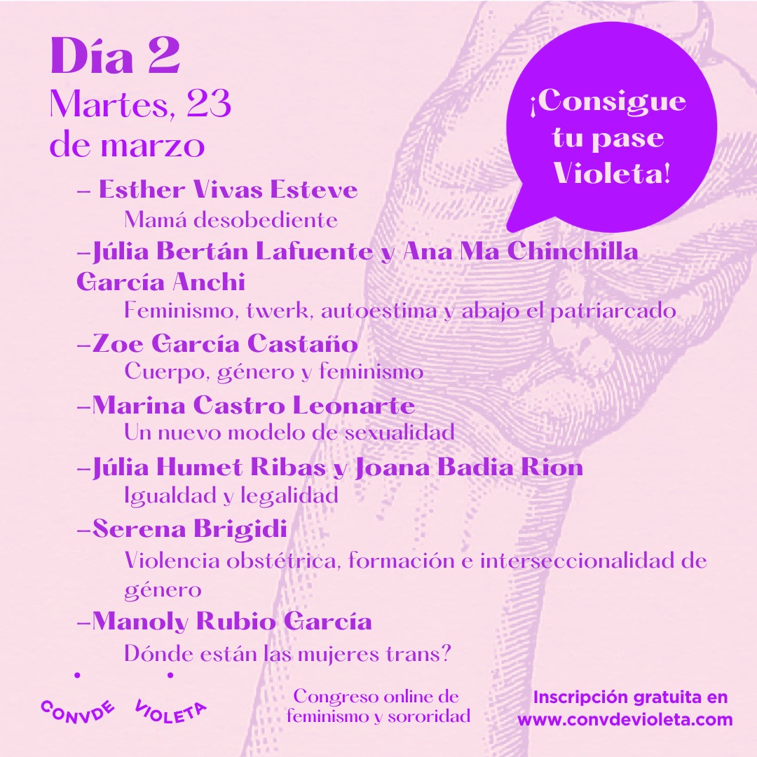 conv_devioleta's tweet photo. Recuerda que si deseas invertir en el Pase Violeta para tener los materiales para siempre, puedes adquirirlo en:
https://t.co/yU2txgv0zU
.
.
🟣 @conv_devioleta ⬅️ 
.
.
#convdevioleta #aprendre #aprender #feminismes #feminismos https://t.co/7JBtPuwhqw