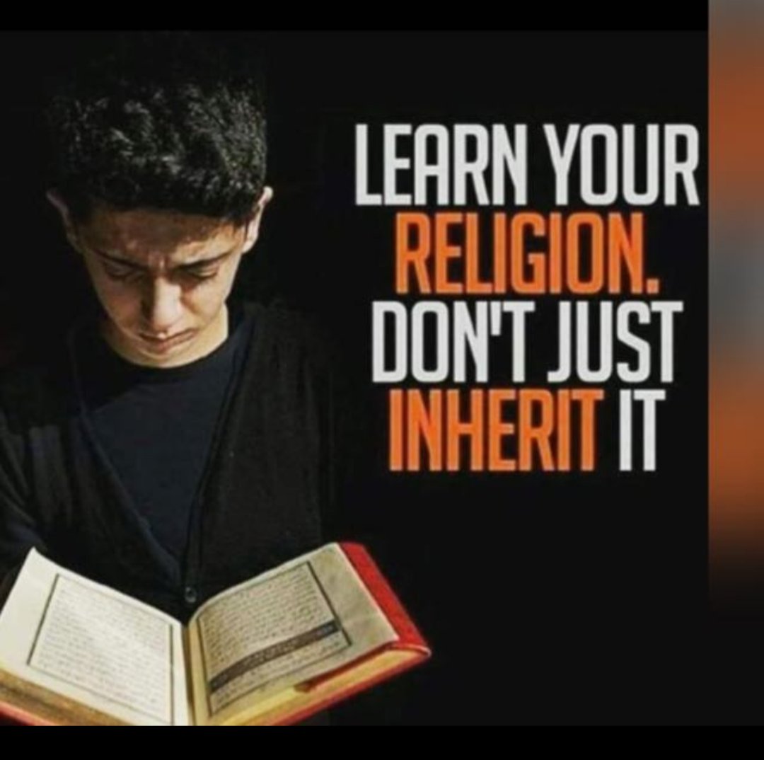 AsmaYNagani's tweet photo. Learn Your Religion. Don't Just Inherit It.
#WorshipTheCreatorNotHisCreations
#WorkforCompassion
#OneCreator
#Creator
#Question
#CareStrengthenShine
#CareForAll https://t.co/NRhKt5tyRB