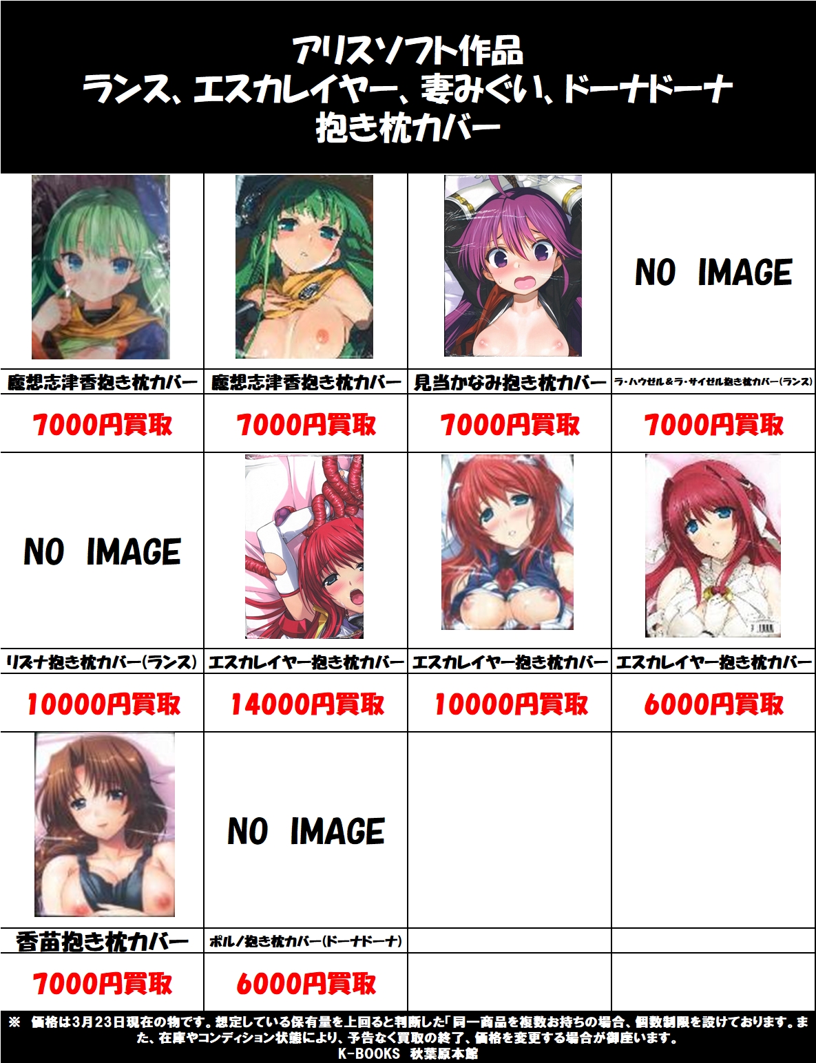 Rance ランス 魔想志津香 抱き枕カバー 終始周章狼狽 lambda fajasbela.com