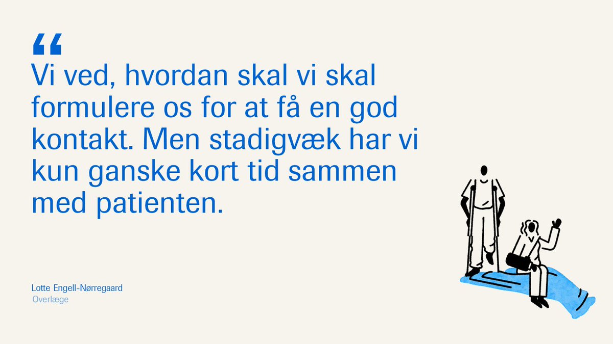 RocheDanmark's tweet photo. På Herlev Hospitals kræftafdeling møder overlæge Lotte Engell-Nørregård de patienter, som figurerer som socialt sårbare i statistikkerne. Det er en udfordring at yde tilstrækkelig støtte til disse patienter, fortæller hun.  #cancerdk #sundhedforalle

👉 https://t.co/VFpJ2qaiEG https://t.co/wKi95dRGZt