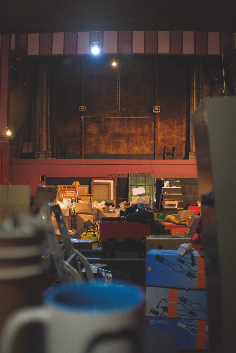 HydeParkPH's tweet photo. Two weeks to go before work on the #PictureHouseProject begins, we’re busy sorting through an Aladdin’s cave of ‘stuff’ we’ve accumulated over the years.

From projection equipment to old brochures &amp; posters, we’re keeping what’s important &amp; finding new homes for everything else. https://t.co/CMB0xQ6t9z