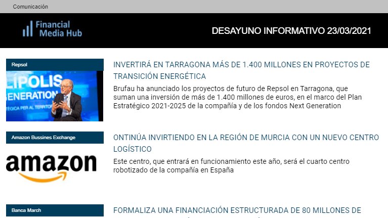 FinancialMHub's tweet photo. #SabiasQue #FinancialMediaHub es una plataforma que recoge toda la #información oficial del #mundo de la #economía y las #finanzas, de todas sus compañías, #marcas e #instituciones (24 horas al día, 365 días al año). Regístrate👉https://t.co/zxl97dNTMG
#informacionparati #news https://t.co/f8TvG4Rn06