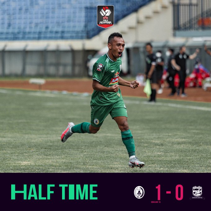 Irfan Jaya cetak gol untuk PS Sleman