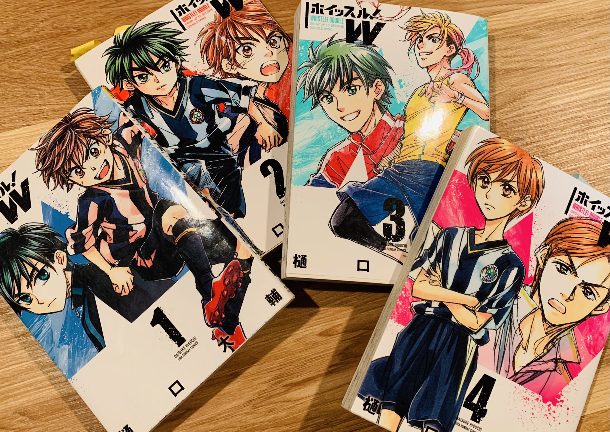 樋口大輔 マンガワンで ホイッスル ｗ 最終話更新中です 連載途中でお休みいただいたりと ご心配おかけしてすみませんでした 十分とは言えませんが 何とか最後まで漕ぎつけられました 温かいお言葉 応援ありがとうございました M M ５巻
