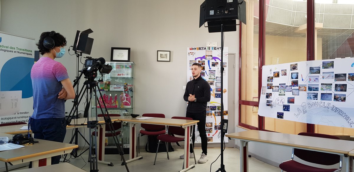 C'est parti au <a href="/lycCDGDijon/">Lycée International Charles De Gaulle Dijon</a> pour l'inauguration des ateliers @FresqueDuClimat dans le cadre du #FestivalDesTransitions avec <a href="/EDF_BFC/">EDF Bourgogne-Franche-Comté</a>