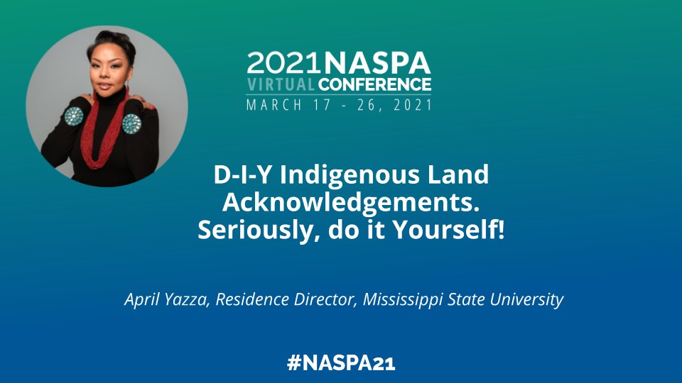 NASPAtweets's tweet photo. Pop in and listen to our compelling stories brought to you by #NASPA21 SA Speaks presenters on how we can transform higher education starting at 11 AM ET https://t.co/p6POiKoPus