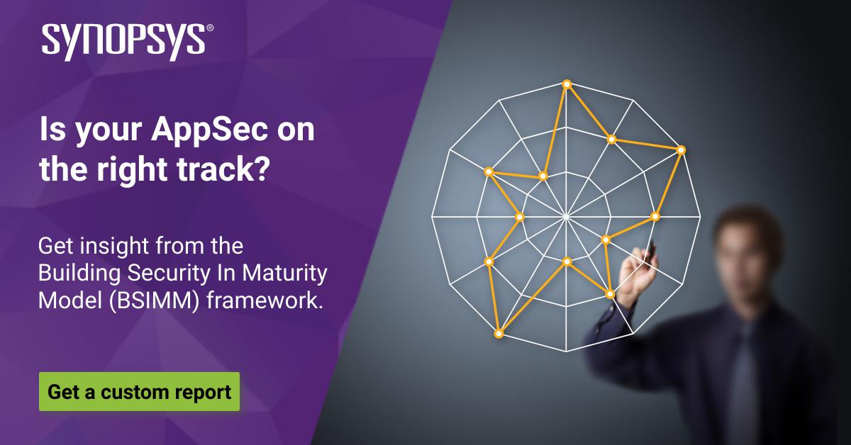 Understand your #AppSec maturity with the #BSIMM Compass, a self-guided application security measurement simulator derived from the Building Security In Maturity Model (BSIMM) framework. 

Get your report now: ow.ly/qh41102Cbp2